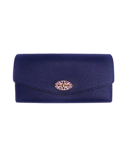 Mulberry Darley Union Jack Wallet, front view